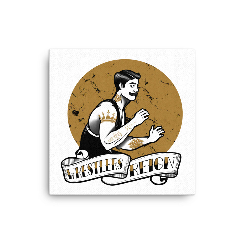 Wrestlers Reign Tattoo Canvas - Wrestlers Reign