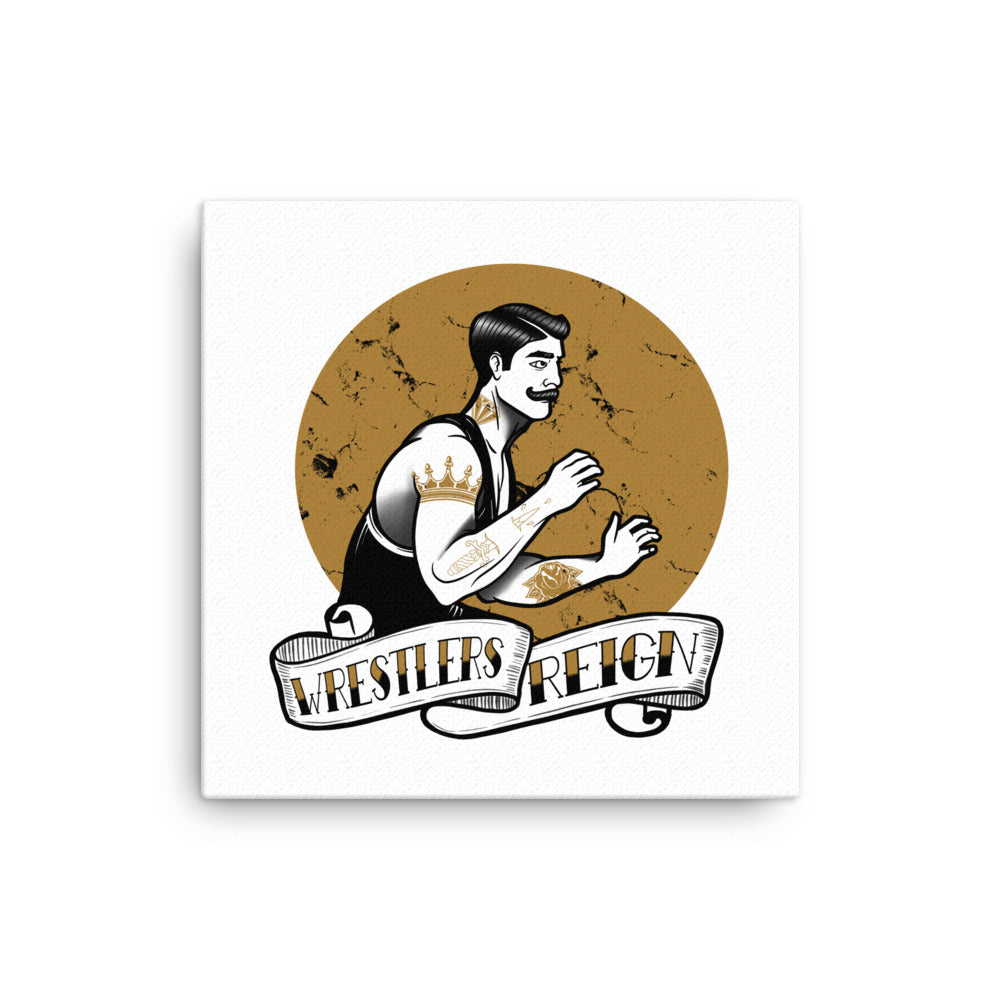 Wrestlers Reign Tattoo Canvas - Wrestlers Reign