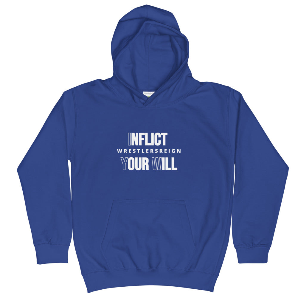 Inflict Your Will Youth Hoodie - Wrestlers Reign