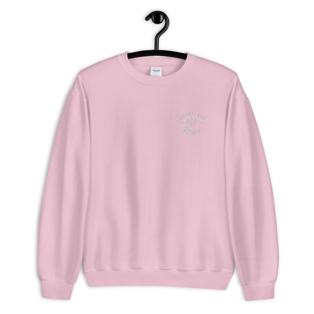 Classic Embroidered Crewneck - Wrestlers Reign