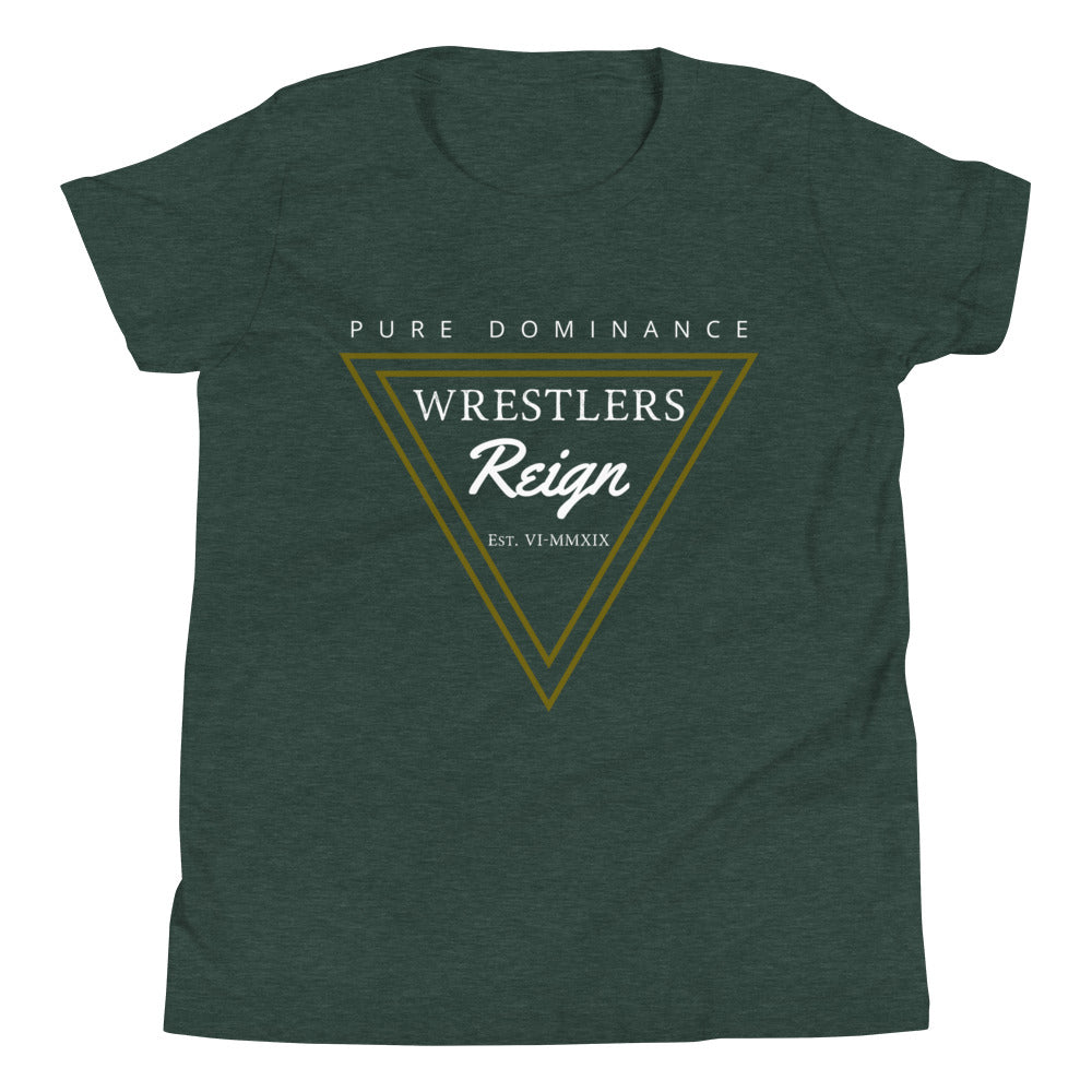 Aesthetic Wrestler Youth T-Shirt - Wrestlers Reign