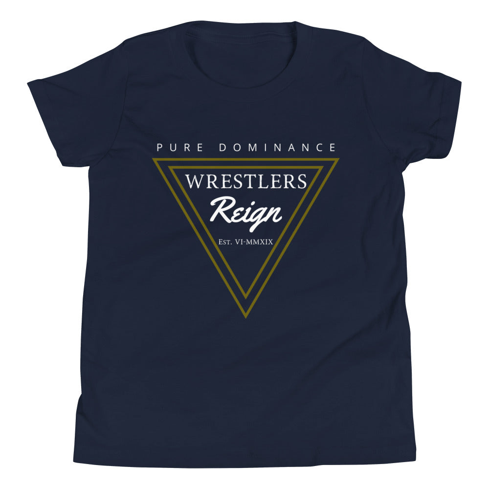 Aesthetic Wrestler Youth T-Shirt - Wrestlers Reign