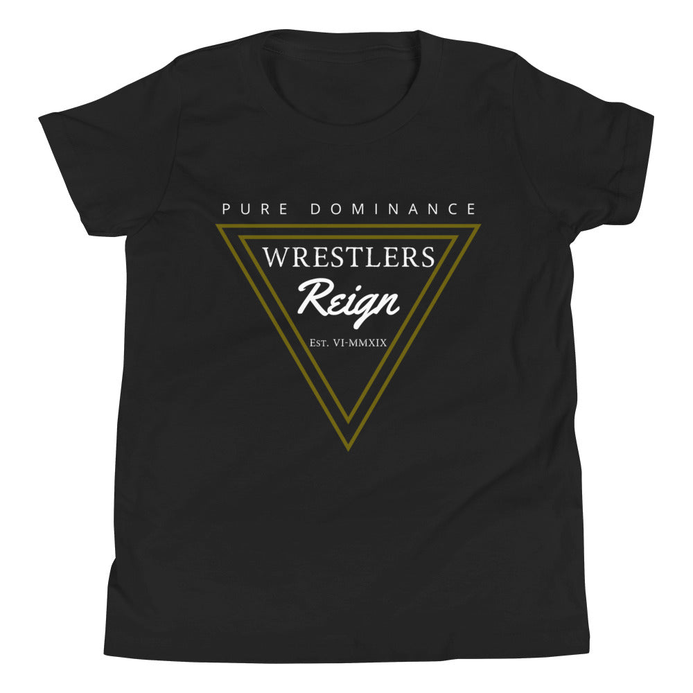 Aesthetic Wrestler Youth T-Shirt - Wrestlers Reign