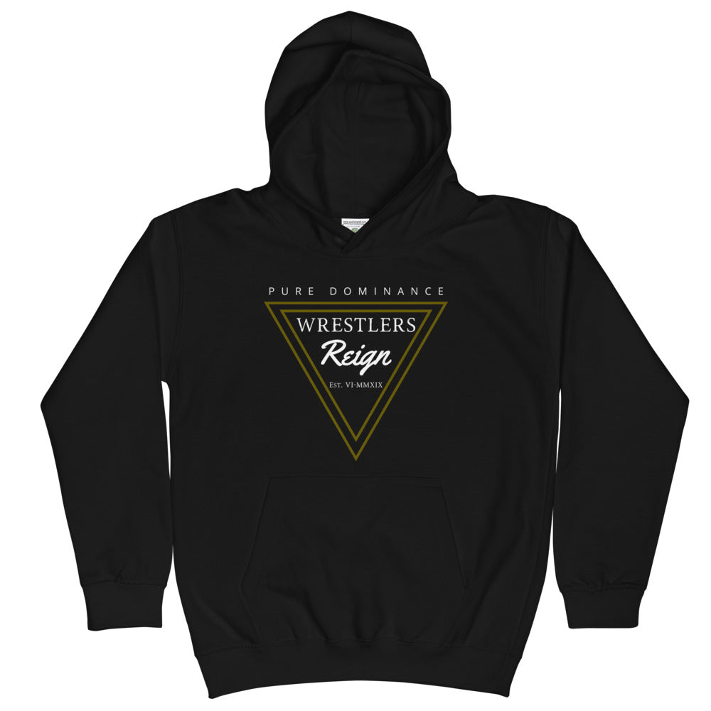 Aesthetic Wrestler Youth Hoodie - Wrestlers Reign
