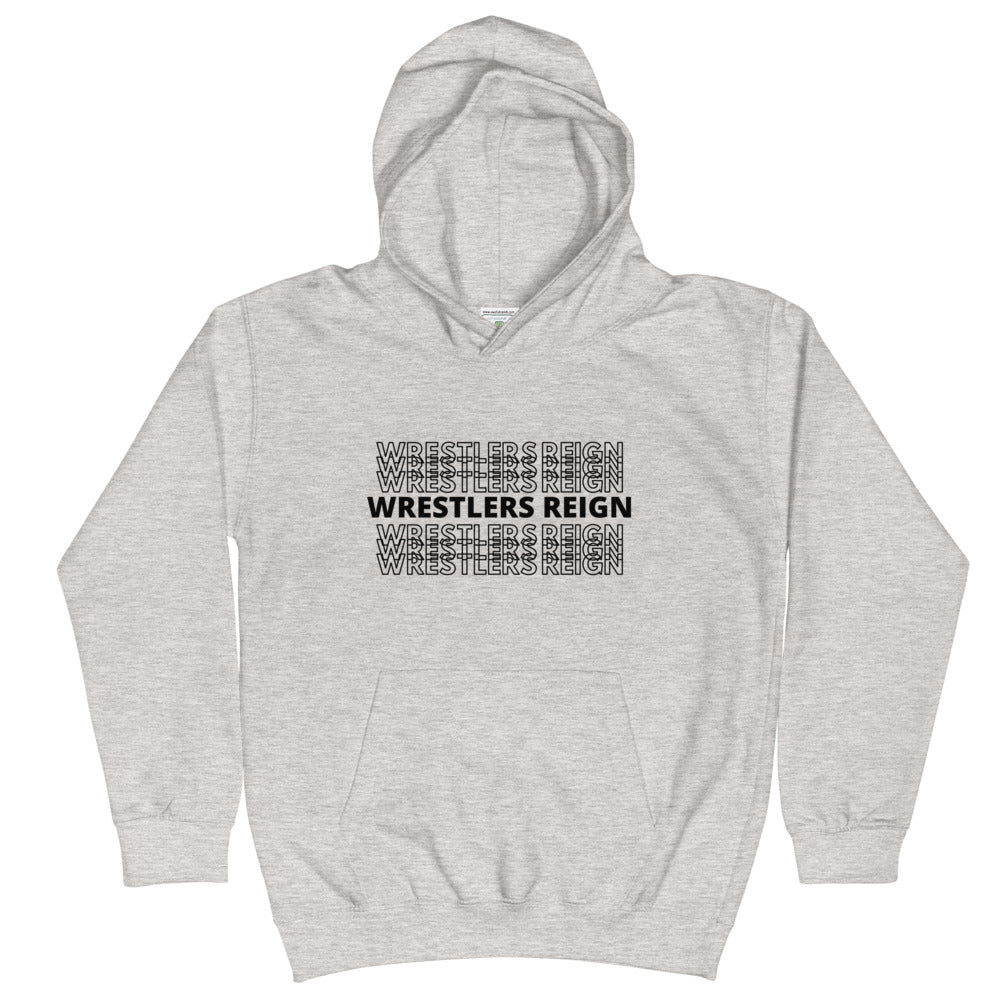 Light Repeat Youth Hoodie - Wrestlers Reign
