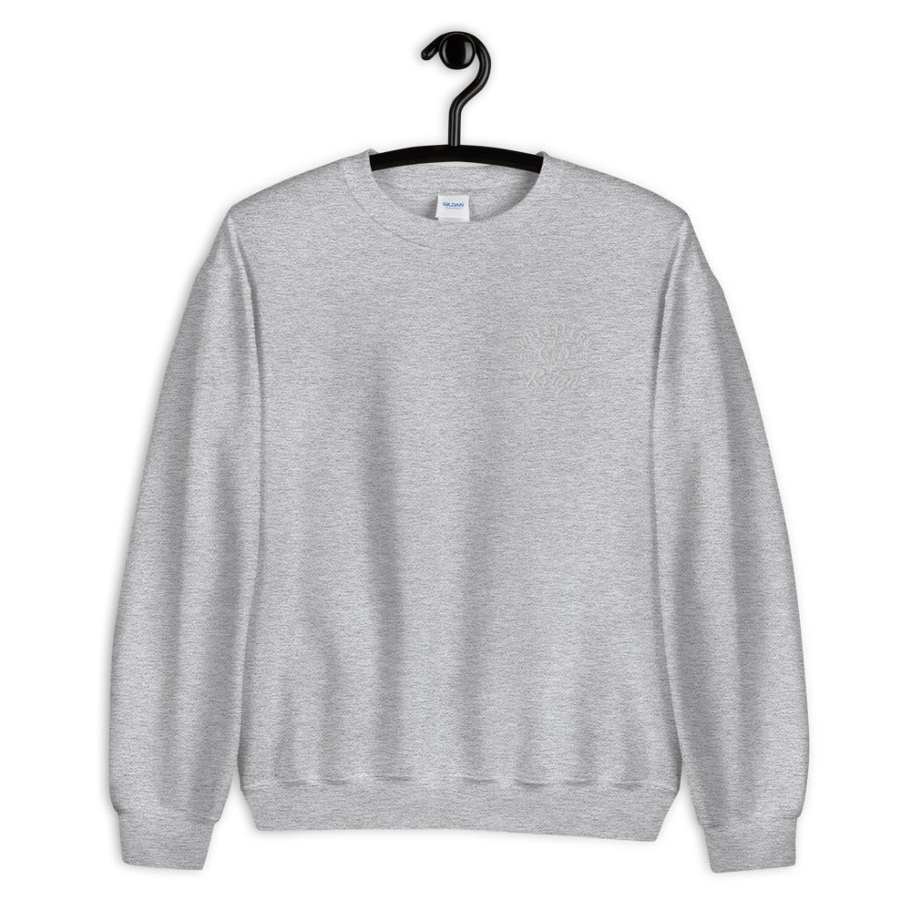Classic Embroidered Crewneck - Wrestlers Reign