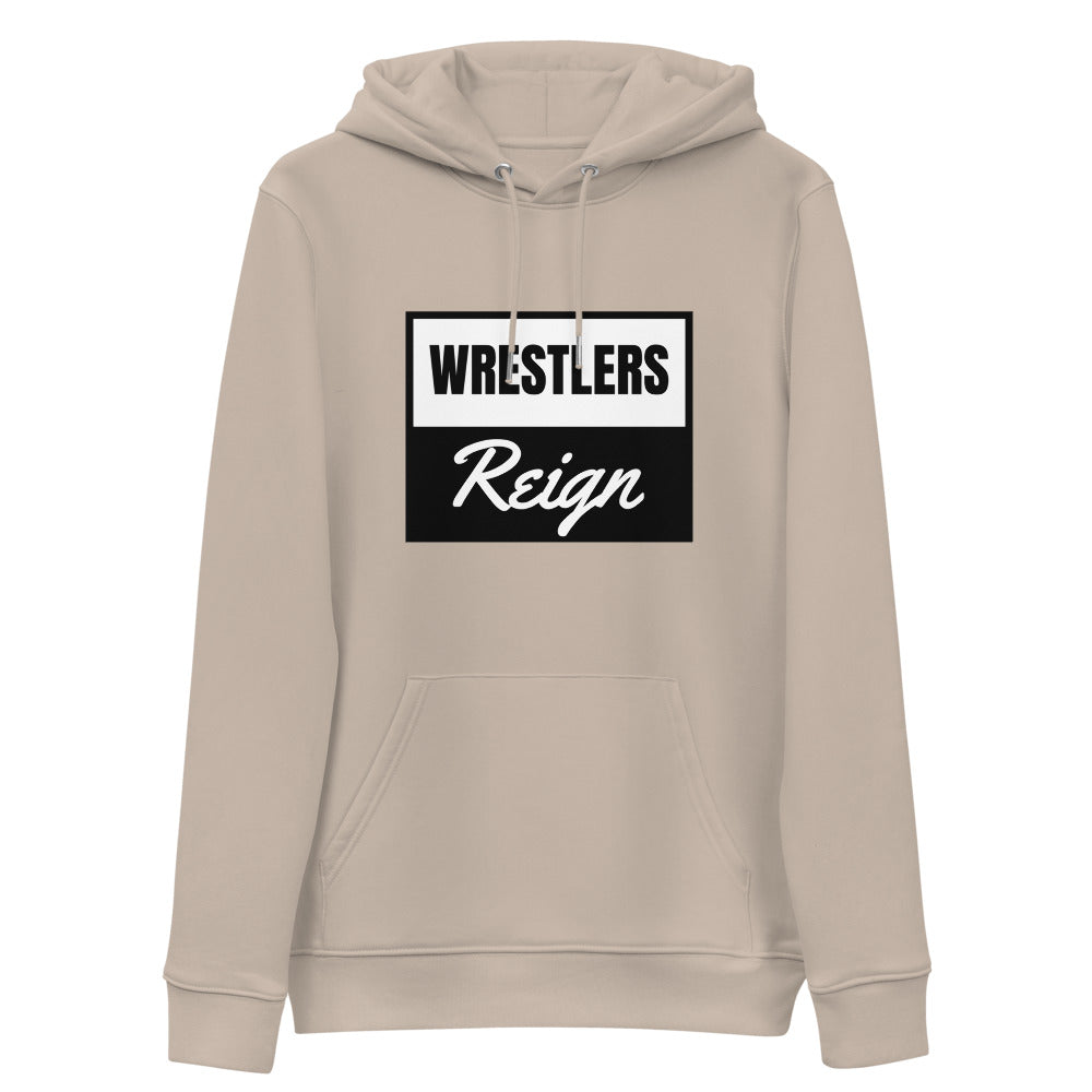 Bold Nude Wrestlers Reign Logo Hoodie - Wrestlers Reign