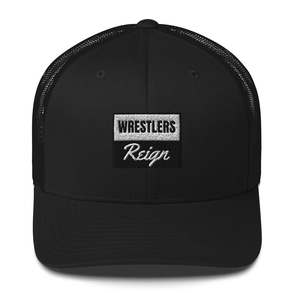 WR Street Trucker Cap - Wrestlers Reign 