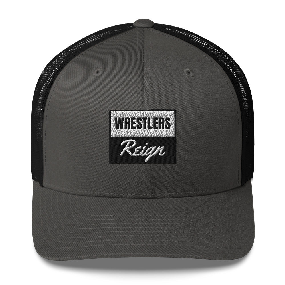 WR Street Trucker Cap - Wrestlers Reign 