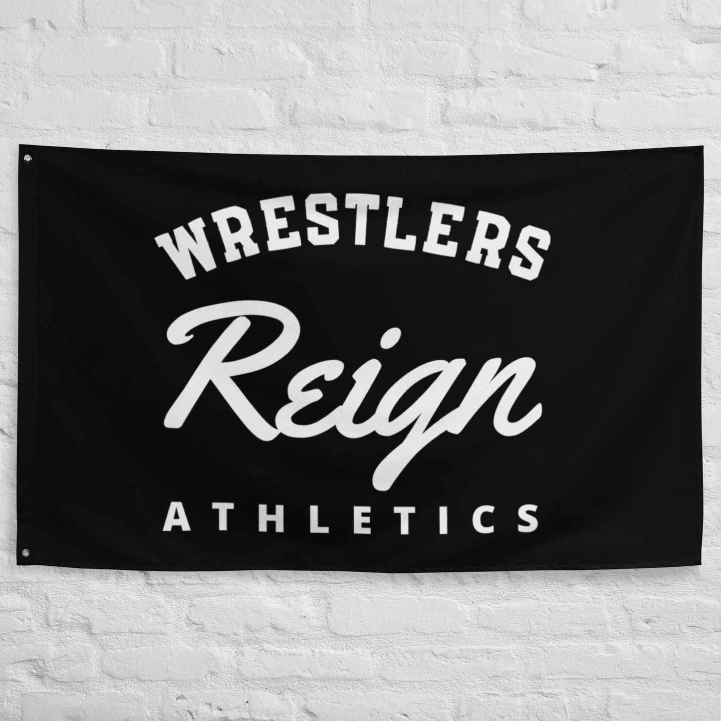 WR Athletics Flag - Wrestlers Reign 