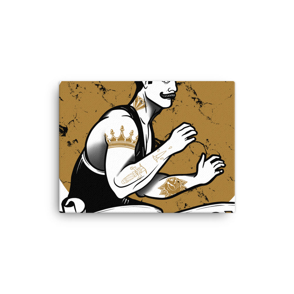 Wrestlers Reign Tattoo Canvas - Wrestlers Reign 