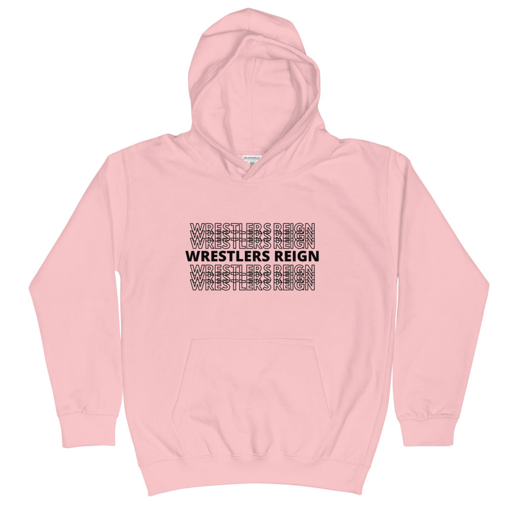 Light Repeat Youth Hoodie - Wrestlers Reign 