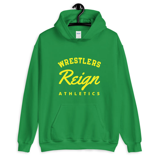 Green Athletics Hoodie - Wrestlers Reign 