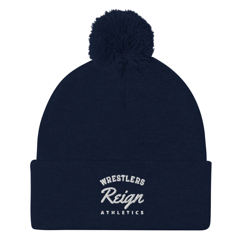 WR Athletics Pom-Pom Beanie - Wrestlers Reign 