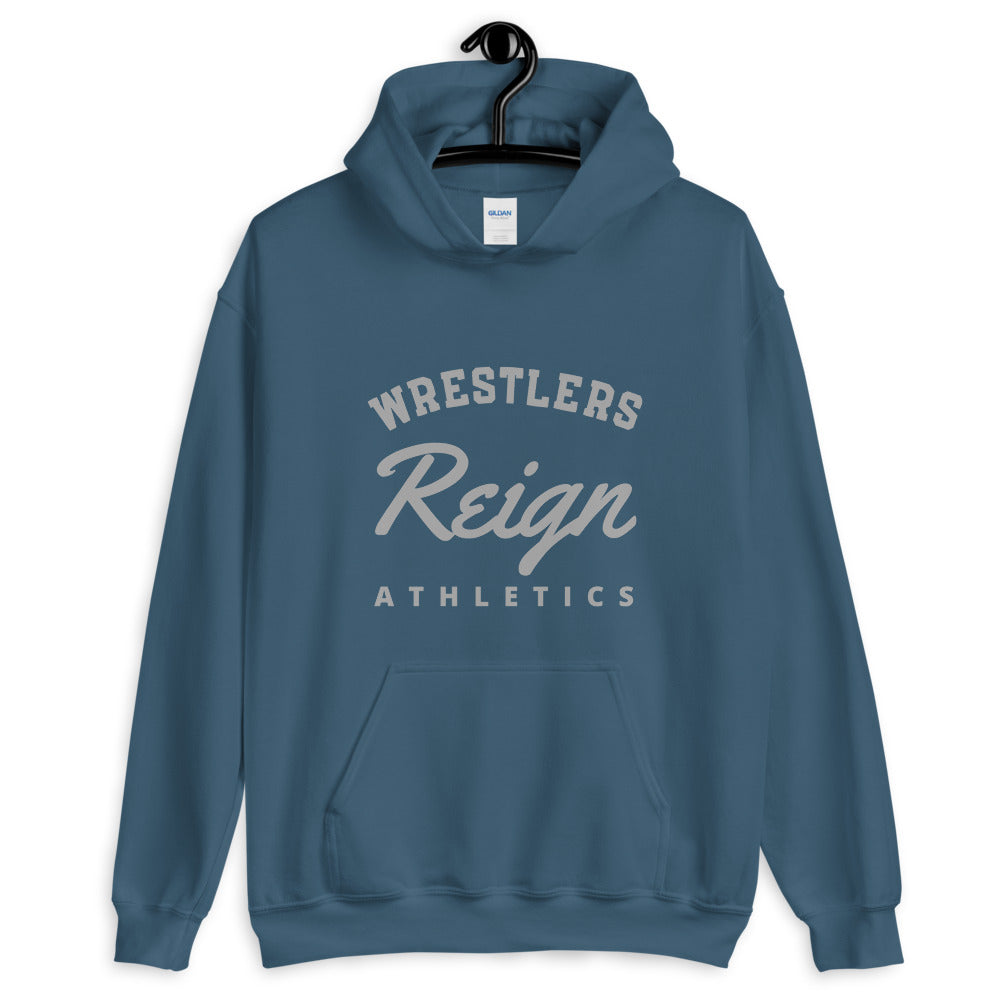 Indigo Blue Athletics Hoodie - Wrestlers Reign 