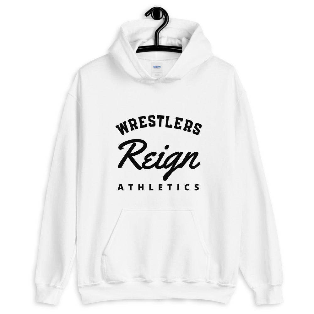 Light Black Athletics Hoodie - Wrestlers Reign 