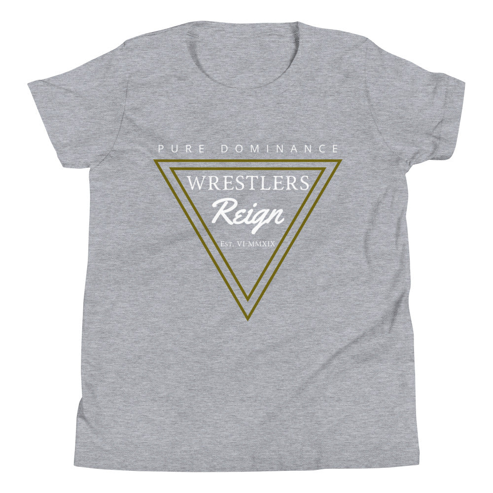 Aesthetic Wrestler Youth T-Shirt - Wrestlers Reign 