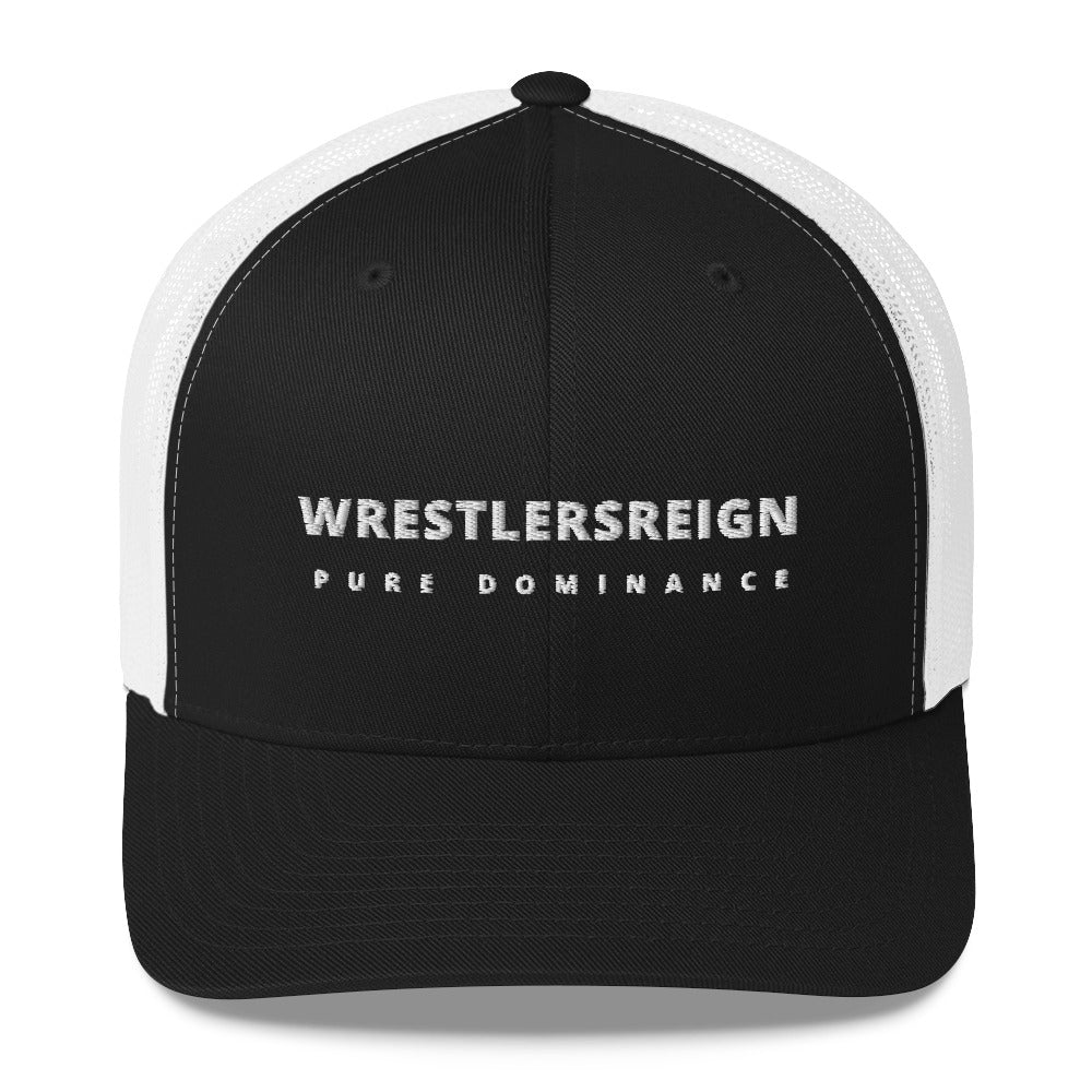 WR Pure Dominance Trucker Hat - Wrestlers Reign 