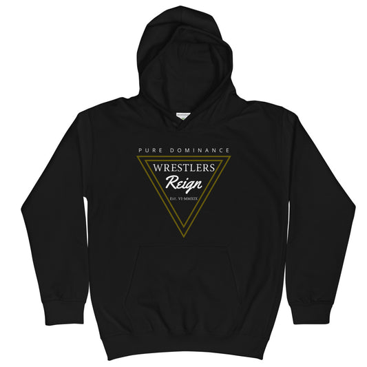 Aesthetic Wrestler Youth Hoodie - Wrestlers Reign 