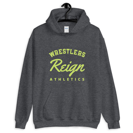 Dark Grey Athletics Hoodie - Wrestlers Reign 